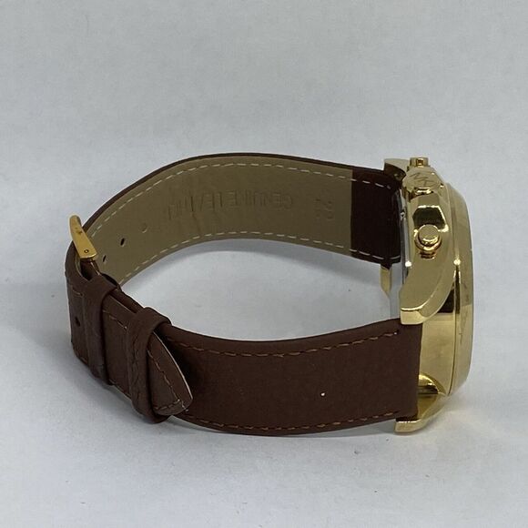 Michael Kors MK5739 Womens Brown Leather Analog Dial Quartz Genuine Watch HK1110 - Picture 12 of 12